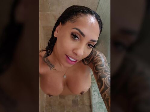 Kona Jade Takes Care of the Mess with a Cum Cleanup