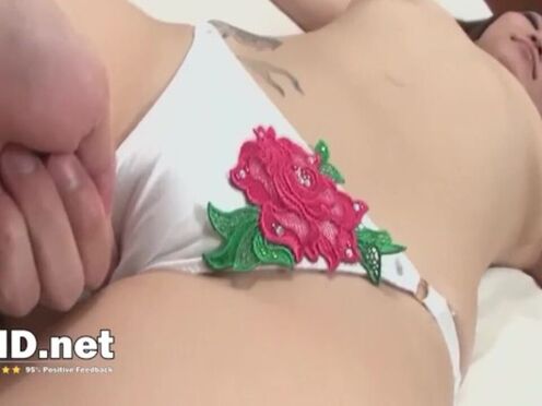 Asian Whore Gives Blowjob & Gets Breast Poke in Hardcore Asian Fuckfest!