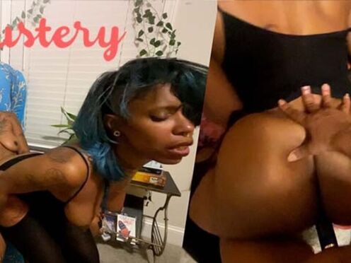 Black Lesbian Strap-On