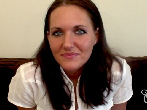 Nervous Nelly Debutes Her Twat on 1st Hot Casting