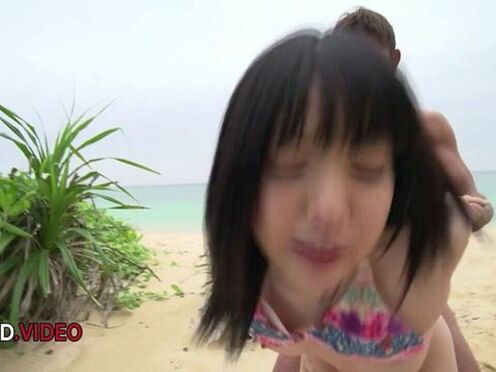Creamy Finish for Airi Minami's Sultry Tease