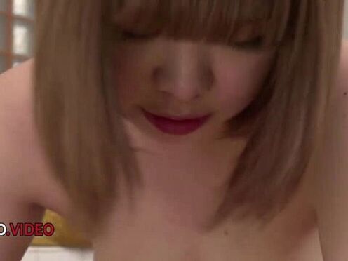 Meru Ayase's Bath Blowjob with Big Tits