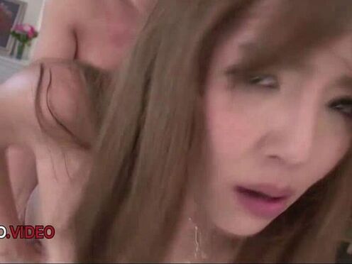 Seductive Japanese Beautiful Babe's Sexy Blowjob & Intense Fuck