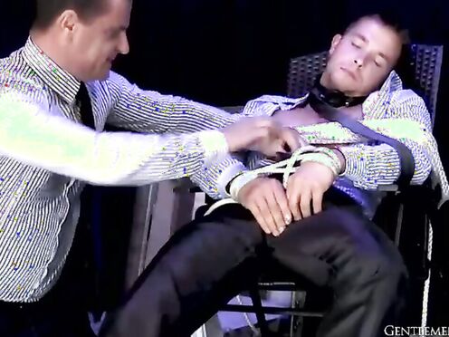 GentlemensCloset: Derrick Collins Torment Becomes Foot Pleasure Under Christian