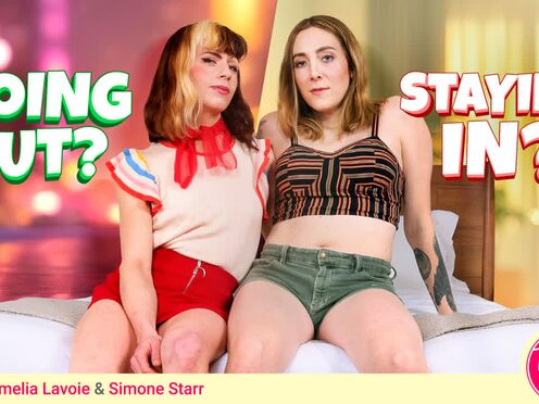 TGIRLS PORN - Going Out? Staying In?