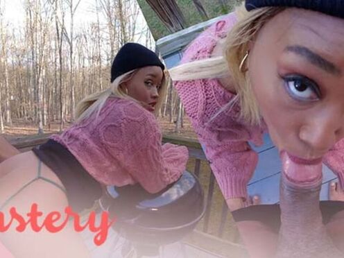 Back Porch Black Amateurs' Horny Fun - Lustery
