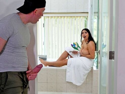 Big Titted Latin Fucks Roomie's Boyfriend