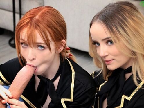 Madi Collins & Maria Kazi Request Full Upright Position for Ultimate Satisfaction