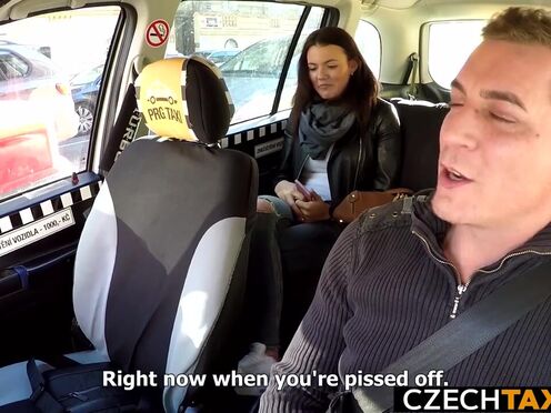 Fake FakeTaxi & Public Sex on the streets of Prague