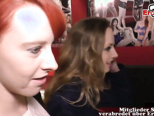 Spontaneous Group Sex Fun: Two Thin Girlfriends Get Wild