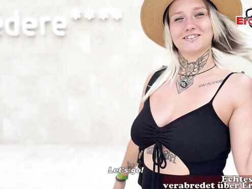A Teen with a Great Butt & Big Tits Shares an Outdoor Adventure in Passion