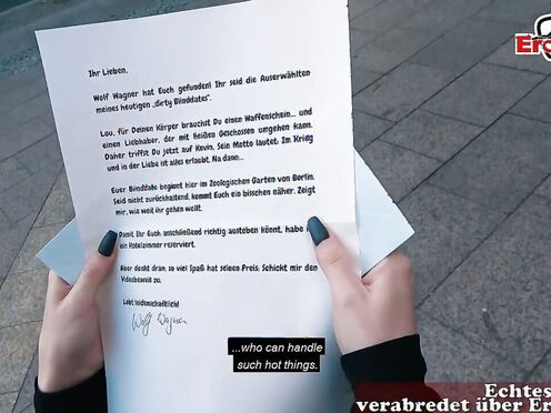 Emo Hottie Captivates During a Spontaneous Berlin Street Casting
