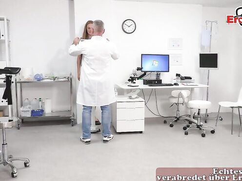 Seductive Skinny MILF Gets Her Check-Up in the Doc's Office