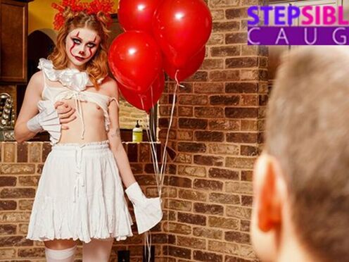 Scarlet Skies & Codey Steele Share a Thrilling Encounter in Clownish Delight