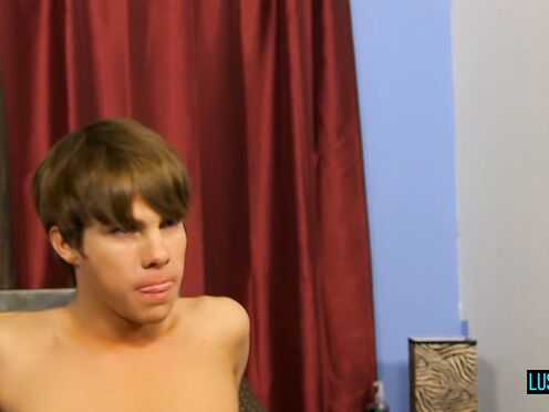LustForBoys: Kyler Moss Takes Daddy Mike Manchesters Big Cock In His Hungry Boy