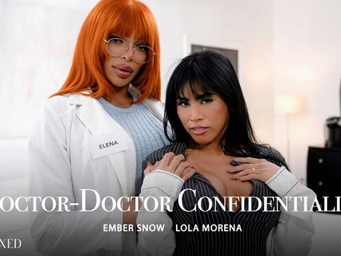 Ember Snow & Lola Morena Break Doc-Patient Confidentiality in an Explosive Scene