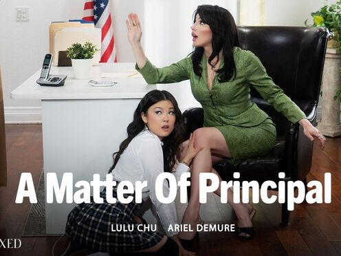 Lulu Chu & Ariel Demure Break All the Rules with Their Principal in a Scandalous Encounter