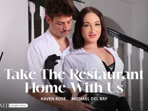 Michael DelRay & Haven Rose Indulge in a Sweet Dessert at Home