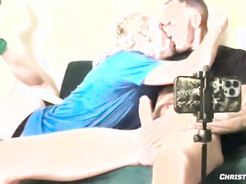 ChristianWilde: Big Bad Bro & Christian Wilde Share Shaft & Foot Teasing Live
