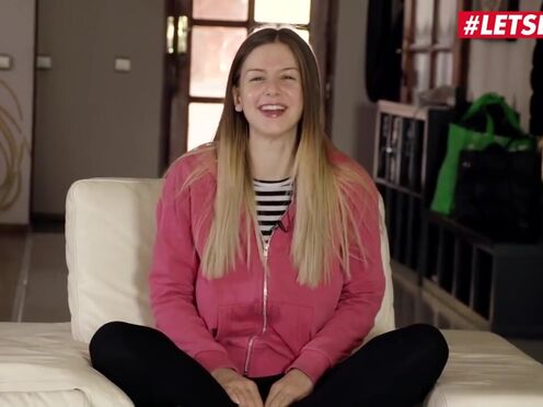 HERLIMIT - Big Boobed Tart Stella Cox Gets Double penetration'd By Two Fat Ebony Cocks