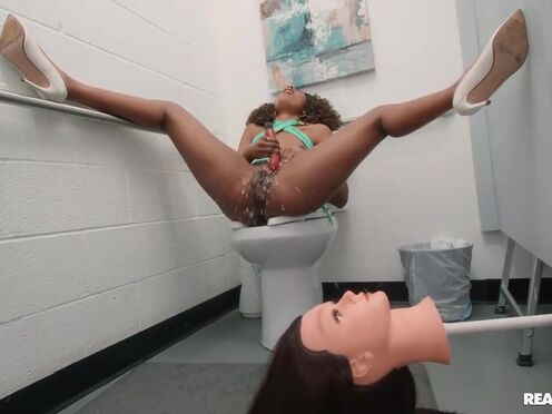 Reality Kings: Public Bathroom Prank & Fuck