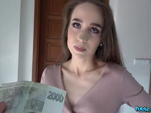 Dazzling Russian sexy girl Angel Rush treats dick with care
