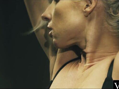 Sexy STEPMUM seduces stunning brunette before having her wicked way with her