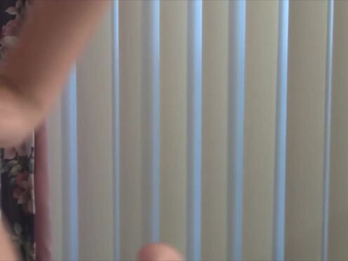 Super-sexy blond teen with charming tits