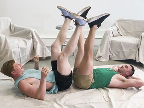 The Leg Wrestling Match