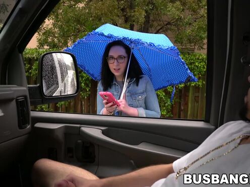 Helpless Scarlet is picked up by stranger & pays with sex