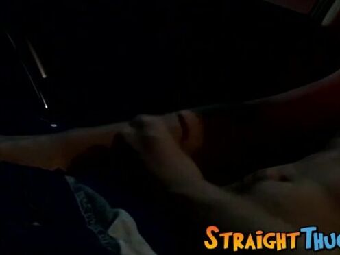 Billy is always looking to haul out his straight dudes cock