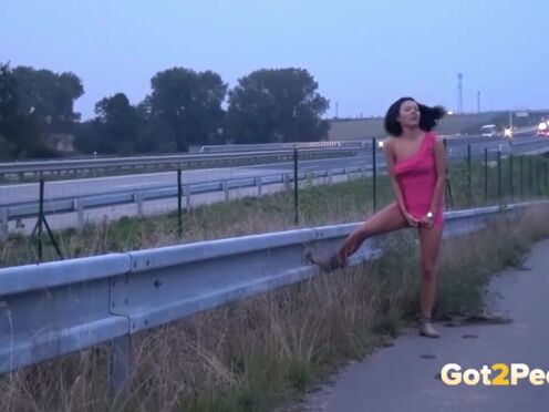 The sexiest ladies outside peeing in front of the world