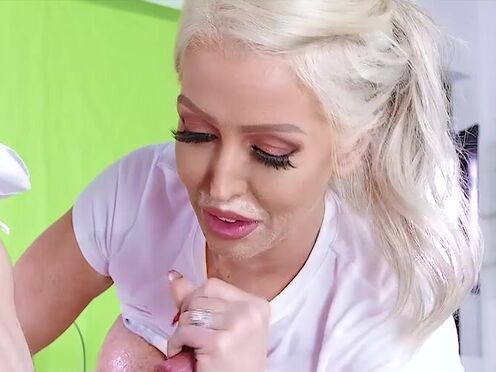 Tantalizing glam female turns into dirty meat sucking whore