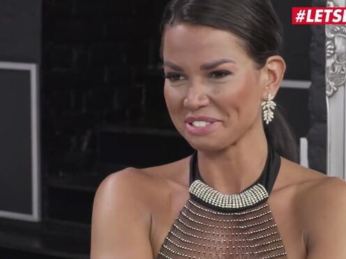 LETSDOEIT - Big Breasted MOMMY Chloe Lamoure Anal Creampie From Fat White Meat