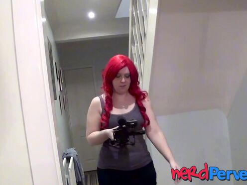 UK MOMMY Devon Breeze sucking shaft deepthroat in audition