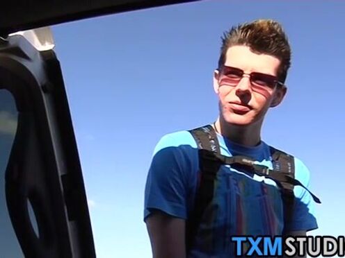 Twinks Josh, Danny & Todd breeding in the back seat