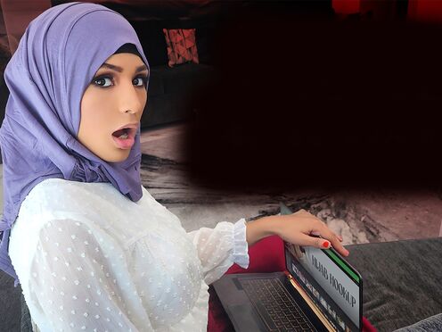 Virgin Arab teen stepsis tries to fit in the American culture