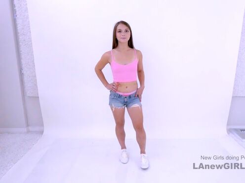 Petite charming teen teases big dick & rides it