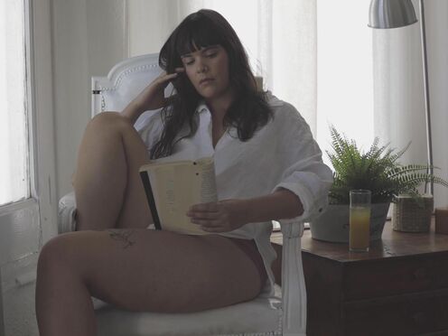 Tatted Chick Blake May Wilde Enjoys Sensual Sex Session