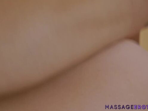 Satisfying Lena Paul ravaged after passionate massage