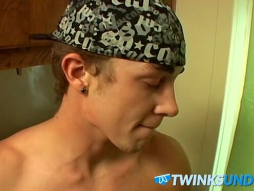 Solo stud strokes his meat while wearing some fresh undies