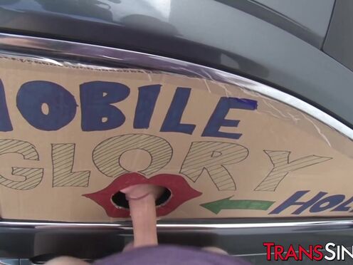 Hot stockings tbabe Morena Ebony gets warm sticky facial