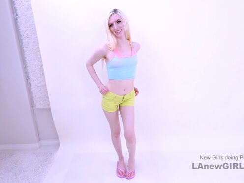 hottie has strong orgasm getting ravaged at her audition