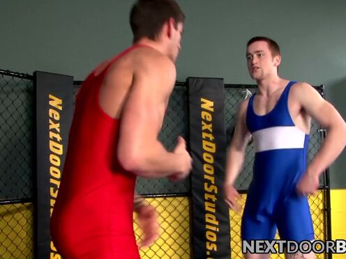 Tyler Torro & Rick McCoy wrestle & bareback fuck