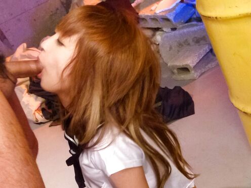 Petite Asian beautiful babe Sana Anzyu banged rough & creampied