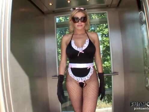 Vittoria Risi screwed balls deep in her booty