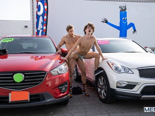 Sexy Car Salesman Seduces Customer for Life Savings